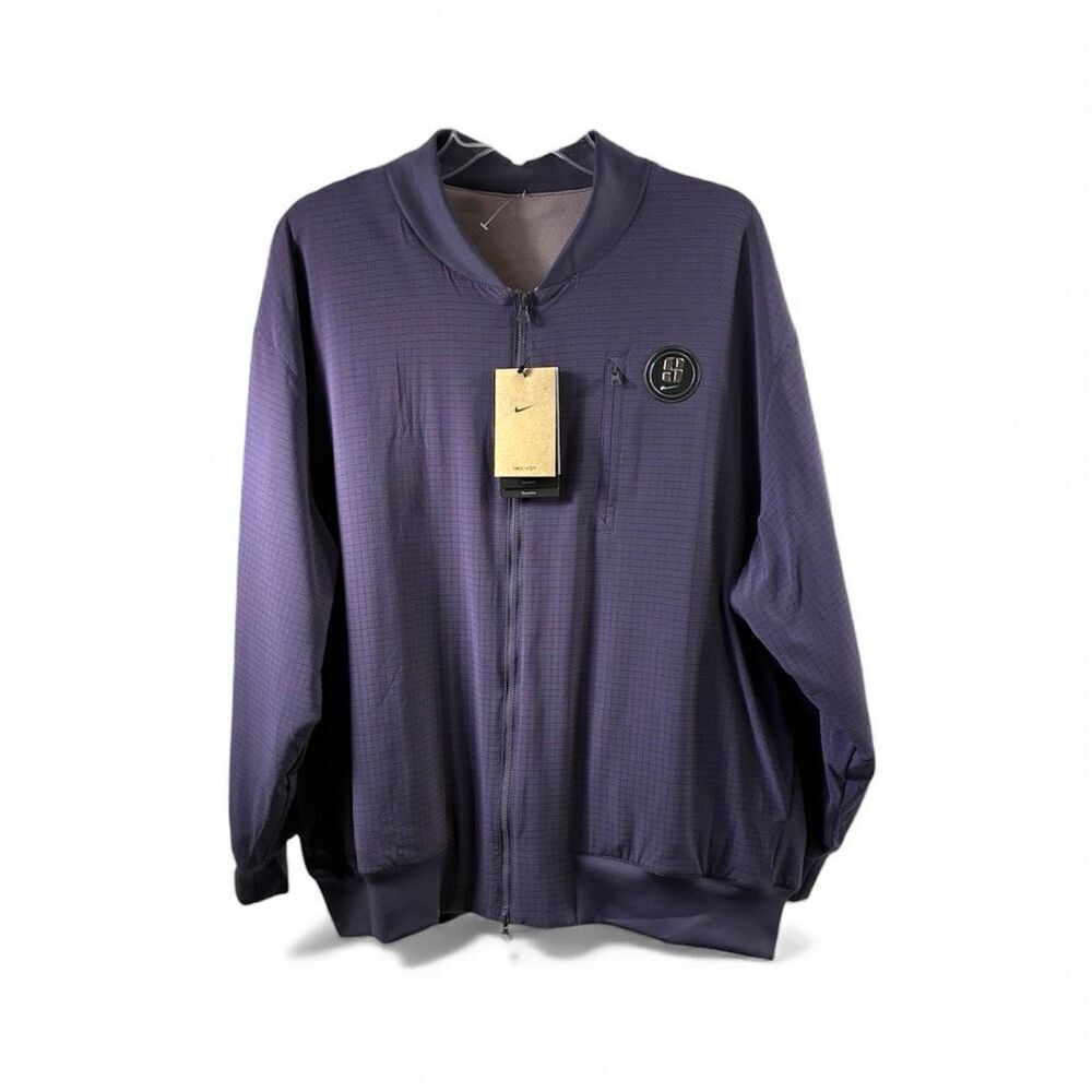 Nike NWT Sarina Reversible Basketball Jacket in Raisin Size XS